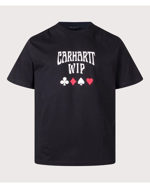 Carhartt Black Loose Fit Deck T-Shirt for men