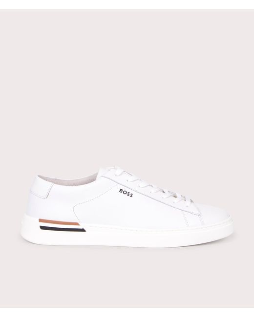 BOSS by HUGO BOSS Clint Tenn Lt Trainers in Natural for Men | Lyst UK