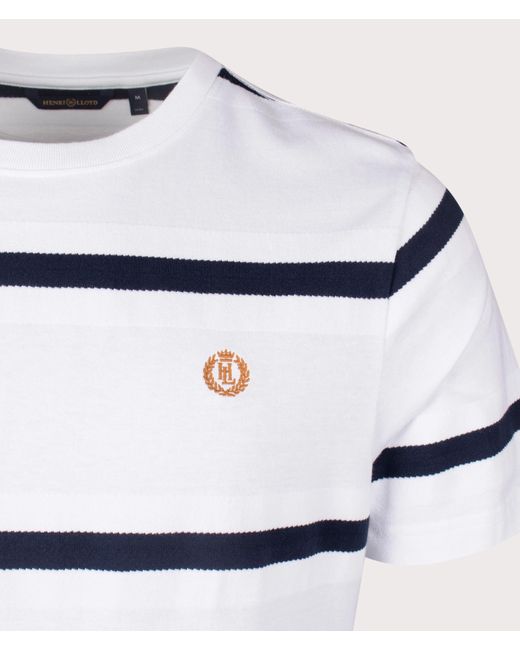 Henri Lloyd White Salcombe T-Shirt for men