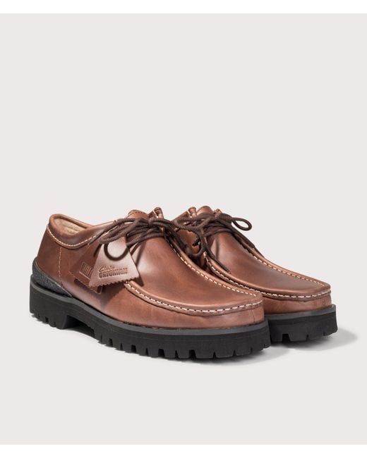Clarks Brown Walla Yukoner Shoes for men
