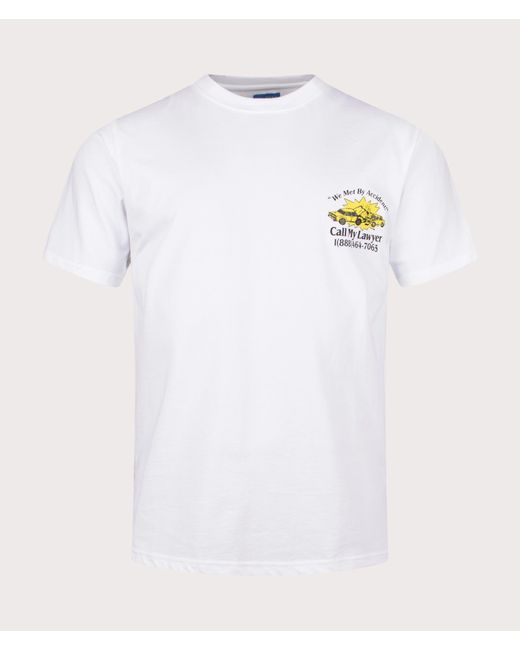 Market White Met By Accident T-shirt for men