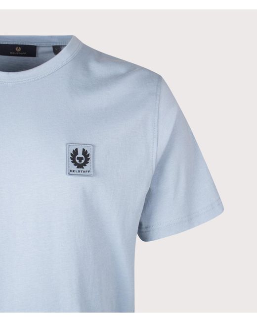 Belstaff Blue Regular Fit T-Shirt for men