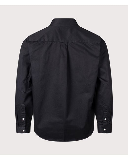 Carhartt Blue Loose Fit Og Madison Shirt for men