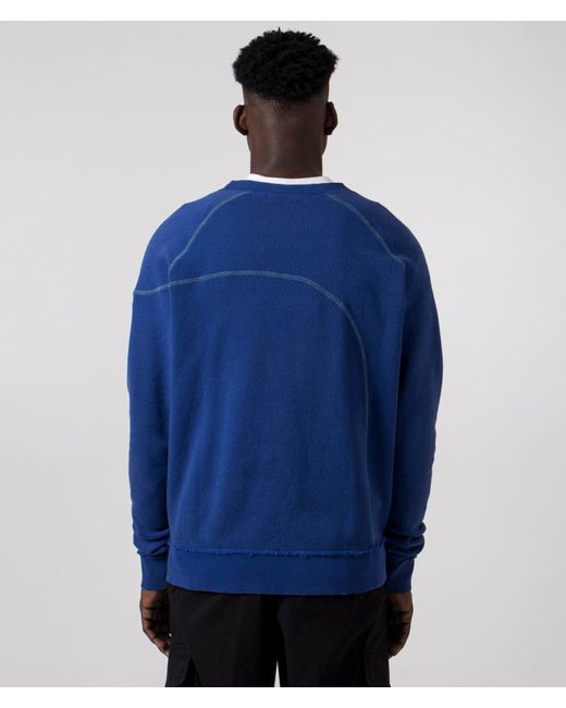 A_COLD_WALL* Blue Intersect Sweatshirt for men
