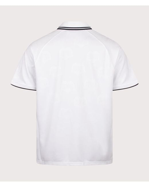 Carhartt White Loose Fit Terrace Football T-Shirt for men