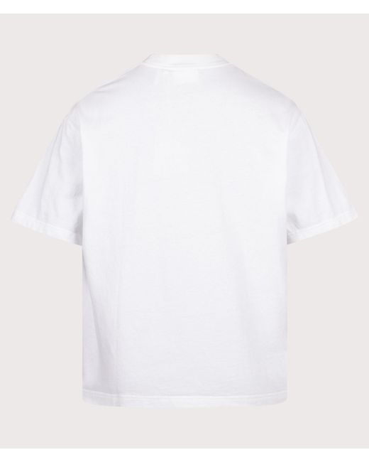 Axel Arigato White Oversized Fit Curb T-Shirt for men