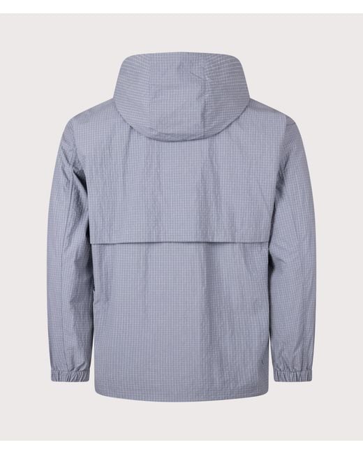 Snow Peak Blue Kasuri Ripstop Jacket for men