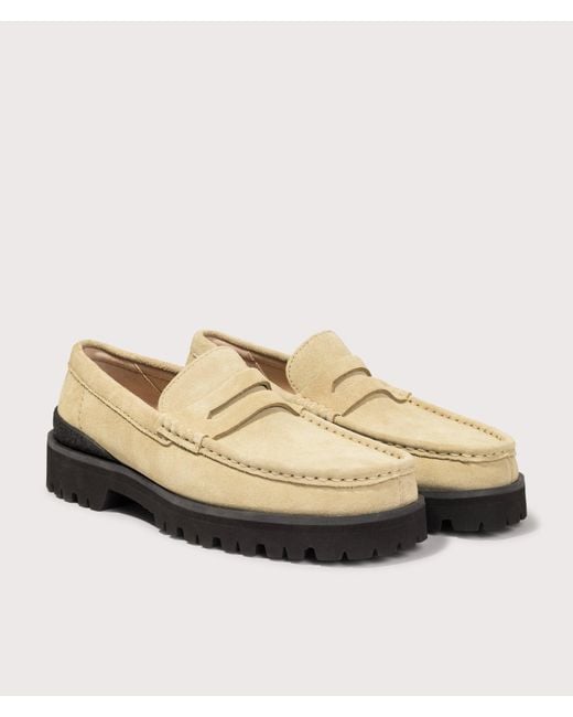 Clarks Natural Yukoner Penny Loafers for men