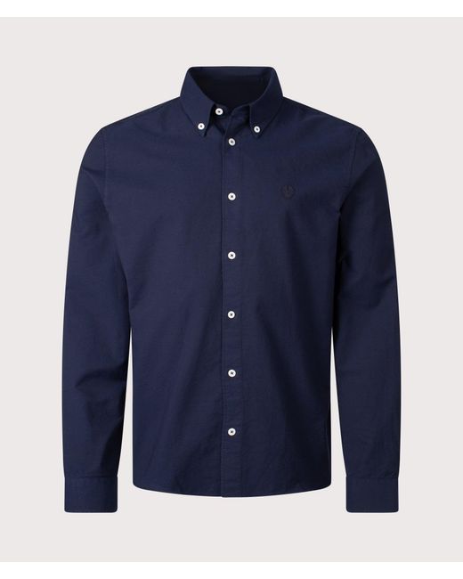 Belstaff Blue Slim Fit Street Shirt for men