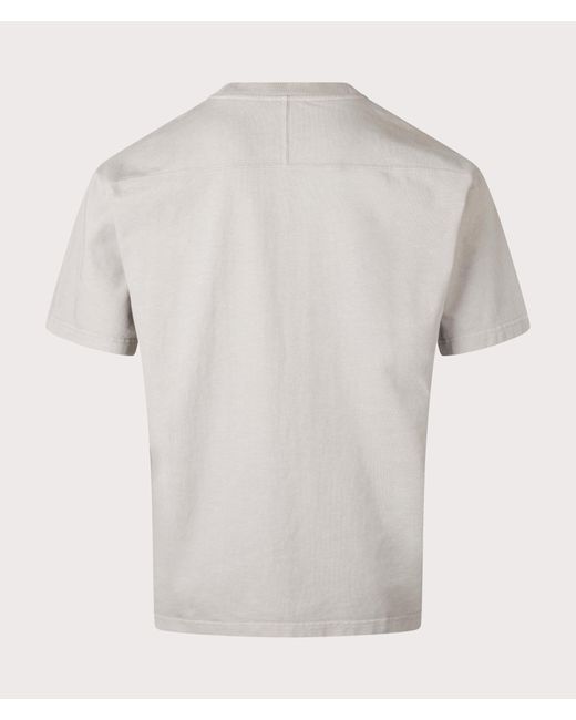 Norse Projects White Oversized Simon Heavyweight N Patch T-Shirt for men