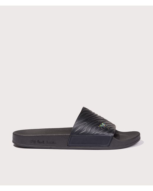 Paul Smith Brown Zed' Zebra Sliders for men