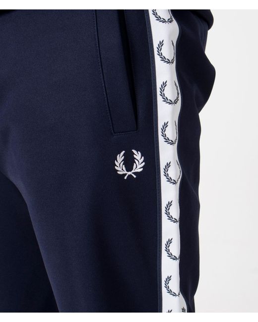 Fred Perry Blue Track Pants for men