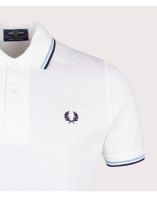 Fred Perry White Regular Fit 'Made for men