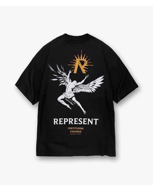 Represent Black Icarus T-shirt for men