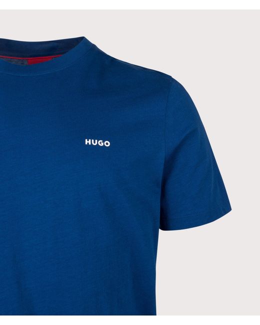HUGO Blue Dero222 T-Shirt for men