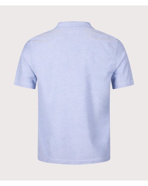 Universal Works Blue Road Shirt for men