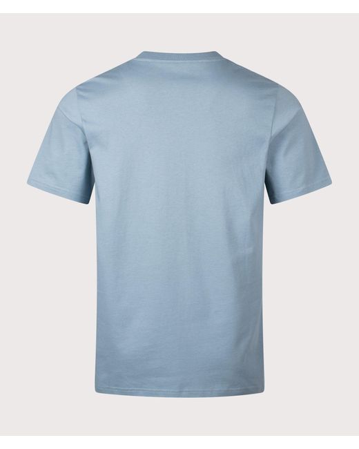 Carhartt Blue Regular Fit Pocket T-Shirt for men