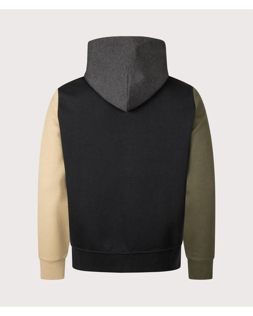 Polo Ralph Lauren Black Double-Knit Zip Through Hoodie for men