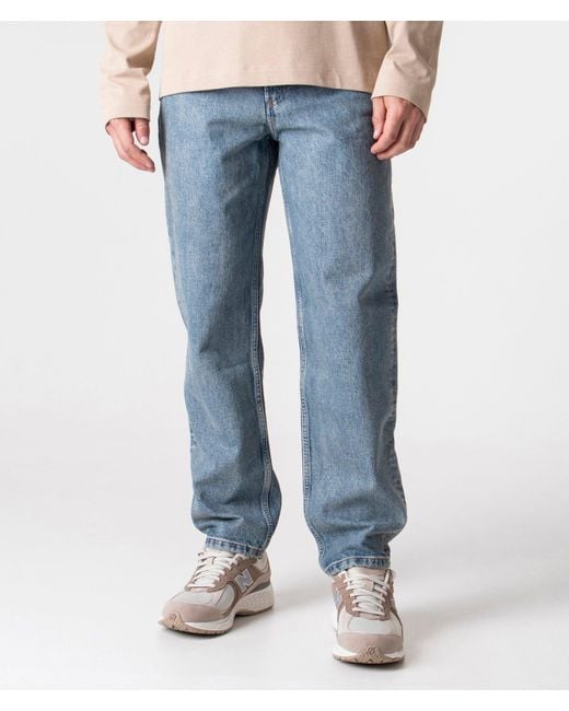 A.P.C. Blue Straight Fit Martin Jeans for men