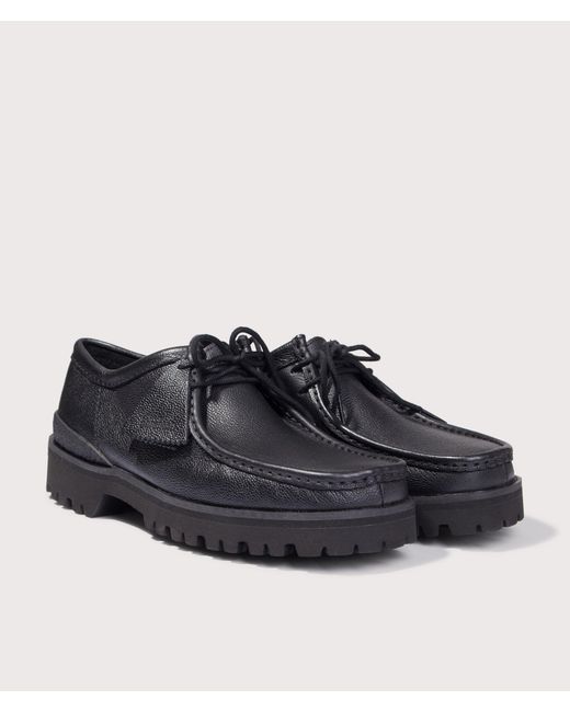 Clarks Black Walla Yukoner Shoes for men
