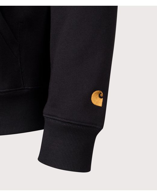 Carhartt Blue Regular Fit Chase Hoodie for men