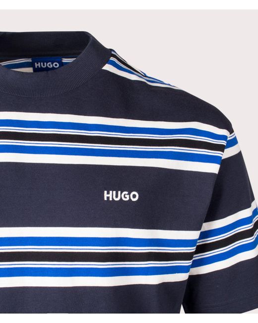 HUGO Blue Natinolo T-shirt for men