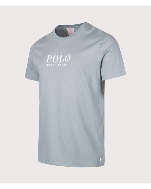 Polo Ralph Lauren Blue Lightweight Crew Neck T-Shirt for men