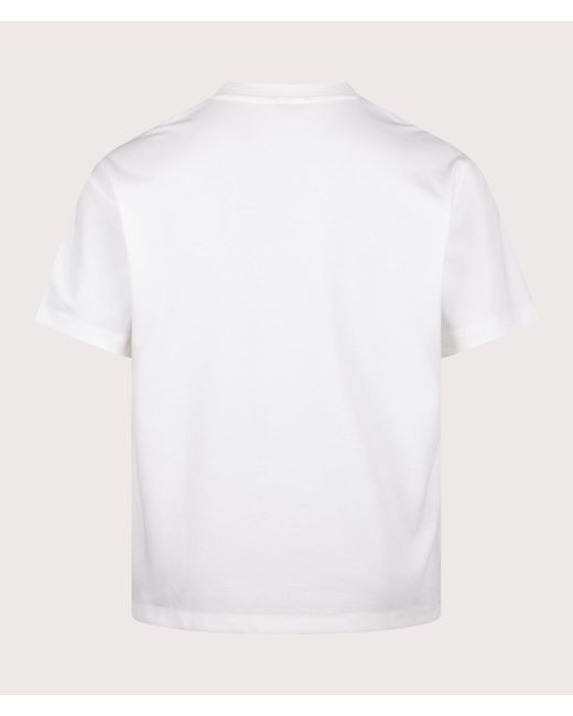 Columbia White Echo Passage Crew T-Shirt for men