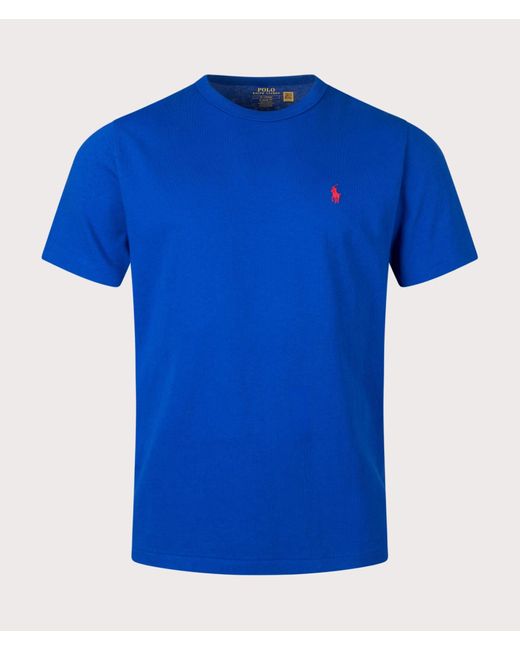 Polo Ralph Lauren Blue Classic Relaxed Fit Jersey T-shirt for men