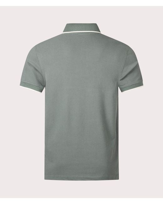 Belstaff Gray Tipped Polo Shirt for men