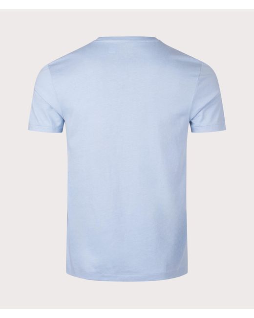 Polo Ralph Lauren Blue Lightweight Crew Neck T-shirt for men
