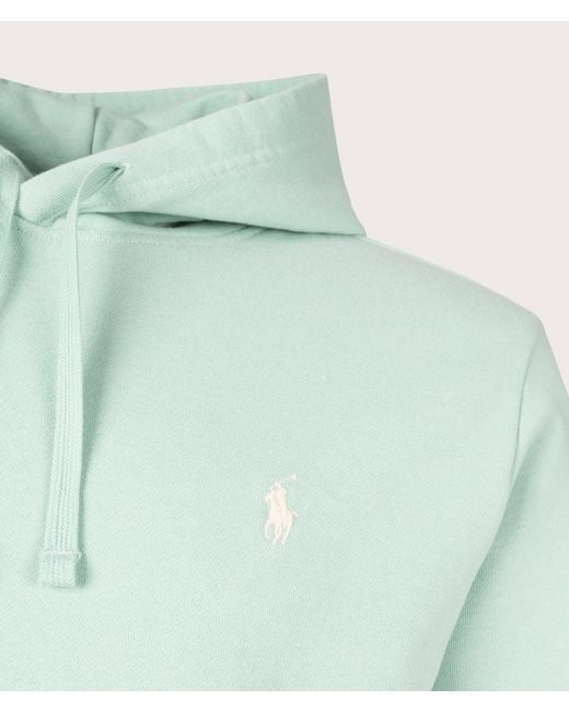 Polo Ralph Lauren Green Loopback Fleece Hoodie for men