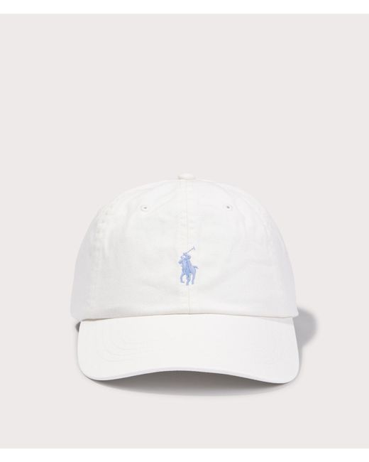 Polo Ralph Lauren White Classic Sport Cap for men