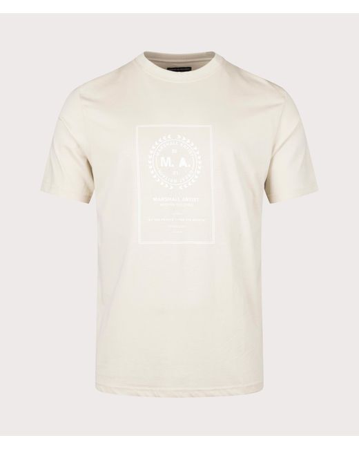 Marshall Artist Natural Cartellino T-shirt for men