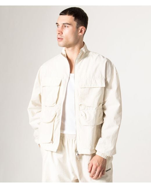 MKI Miyuki-Zoku Natural Track Jacket for men