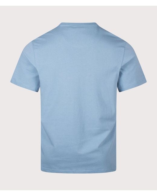 Barbour Blue Regular Fit Essential Sports T-Shirt for men