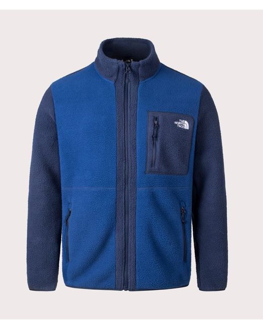 The North Face Blue Yumiori Zip Through Fleece for men