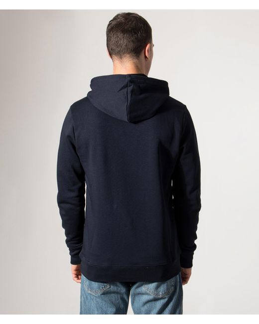 Paul Smith Blue Zebra Logo Hoodie for men