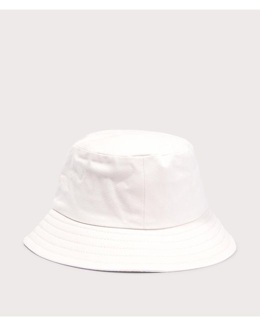 AMI White De Coeur Bucket Hat for men