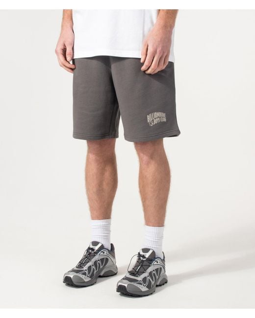 BBCICECREAM Gray Arch Logo Sweat Shorts for men