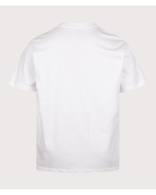 Carhartt White Loose Fit Boogie Night T-Shirt for men