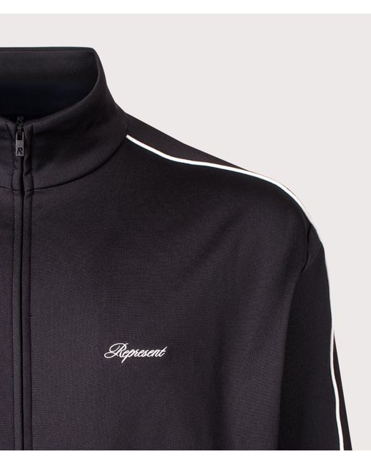 Represent Blue Taped Track Top for men