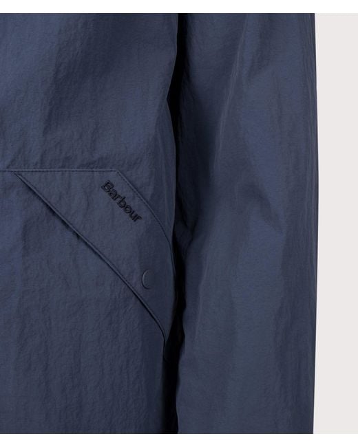Barbour Blue Baywick Showerproof Jacket for men