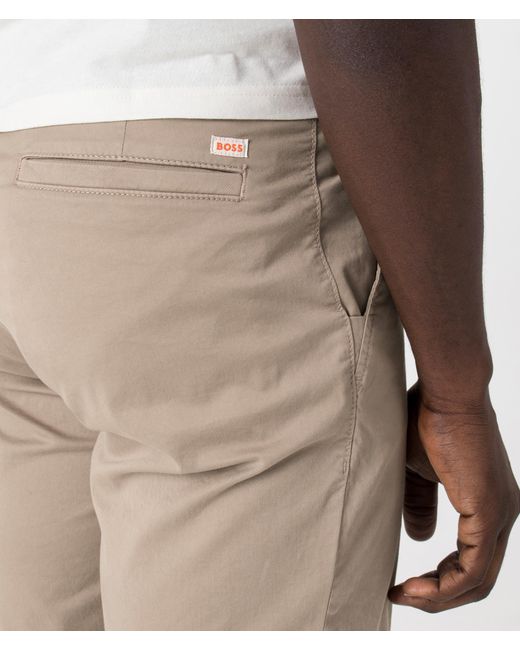 Boss Natural Slim Fit Chino Shorts for men