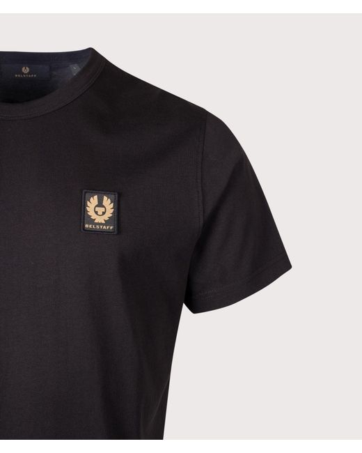 Belstaff Black Regular Fit T-Shirt for men