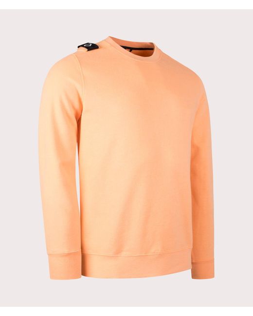 Ma Strum Orange Core Crew Sweatshirt for men