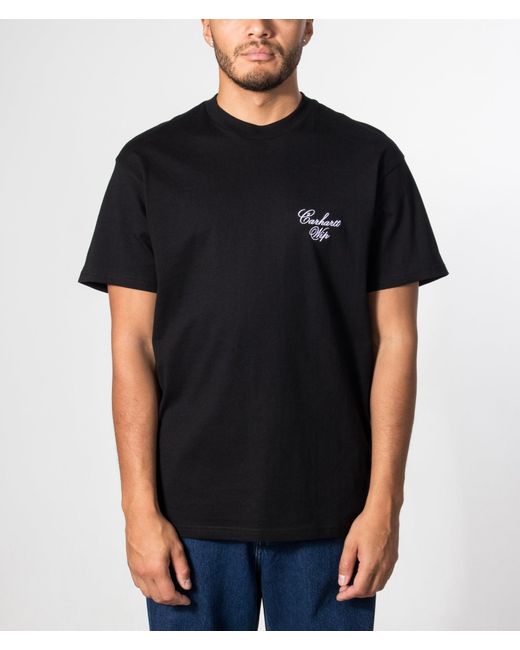 Carhartt Black Loose Fit Gracious T-Shirt for men