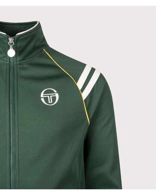 Sergio Tacchini Green New Cortana Track Top for men