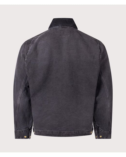Carhartt Blue Loose Fit Og Detroit Jacket for men