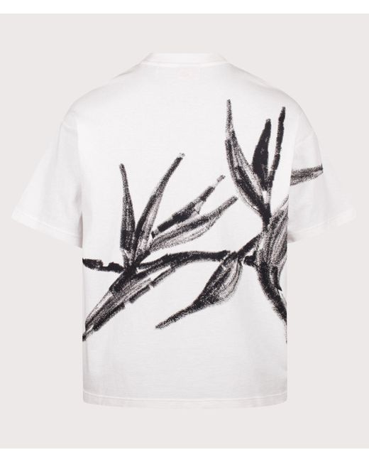 HUGO White Oversized Dariso T-Shirt for men